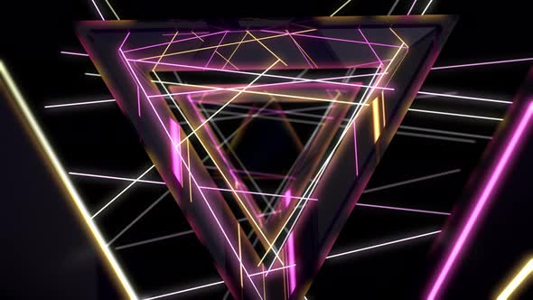 Triagle Light Retro 04 4K alt