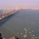 Mumbai, India, Worli Sea Link Bridge, 4k Aerial Drone City Skyline View - VideoHive Item for Sale