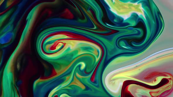 Abstract Colorful Sacral Liquid Waves Texture 898