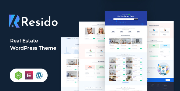 Resido - Real Estate WordPress Theme / Themeforest