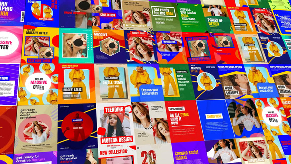 Pop Social Posts / Videohive