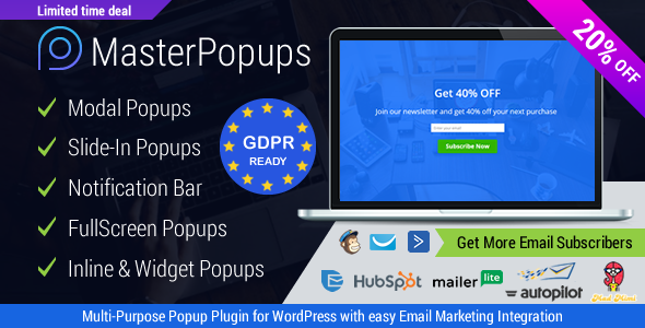 Discover the Ultimate Popup Tool for WordPress and Boost Your Email Subscriptions with Master Popups!