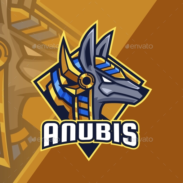Anubis logo design
