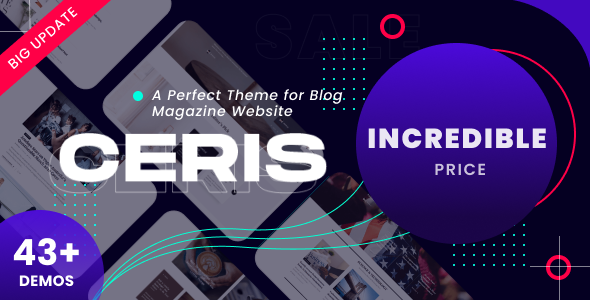 Ceris - Ecommerce Magazine WordPress Theme