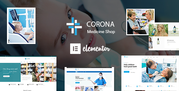 Corona | Medical Pharmacy WooCommerce WordPress Theme / Themeforest
