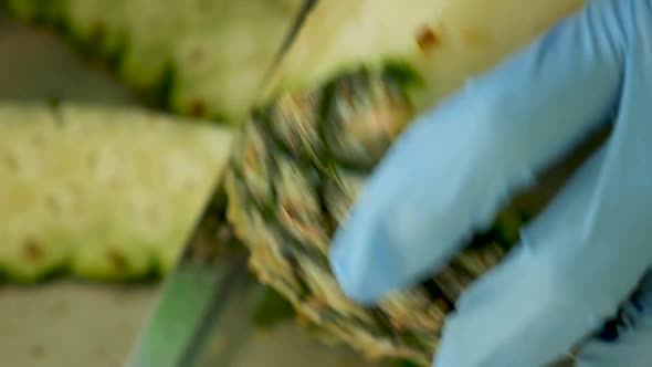 Pineapple PeelingShot On GH5 with 12-35 f2.8Lens 29.97fps