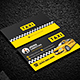 Taxi Business Card - GraphicRiver Item for Sale