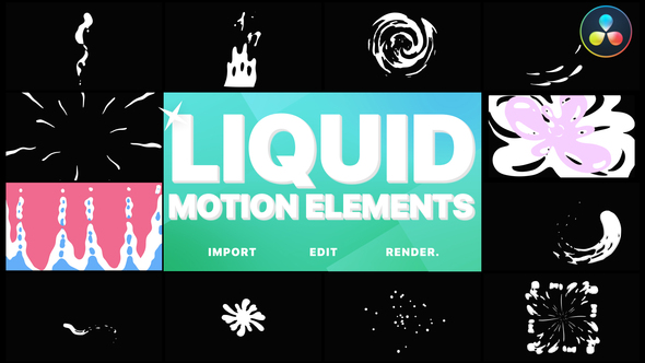 Liquid Motion Elements | DaVinci Resolve