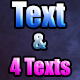 My Quiz - Text & 4 Texts (Unity Complete Project + AdMob Ads & Unity Ads) - CodeCanyon Item for Sale