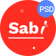 Sabi - Digital Data Science PSD Template - ThemeForest Item for Sale