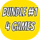 Bundle 4 Games - Android Studio & Buildbox Templates (64bit) - CodeCanyon Item for Sale