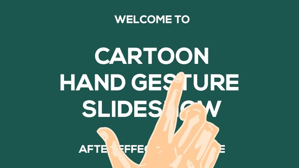 Cartoon Hand Gesture Slideshow