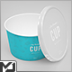 8oz Ice Cream Cup Mockup Set - GraphicRiver Item for Sale
