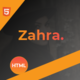 Zahra - Responsive Personal Portfolio Template - ThemeForest Item for Sale