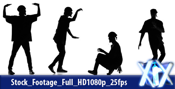 Streeet Dance Silhouette