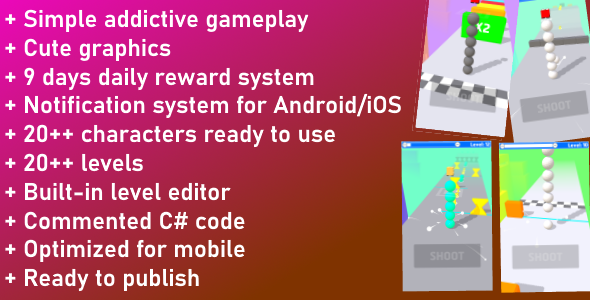 Unity Game Template - Shooty Race