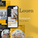 LOUEN - Instagram Stories & Post Template - GraphicRiver Item for Sale