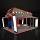 Booth Design - 3DOcean Item for Sale