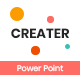 Creater - Creative Agency Powerpoint - GraphicRiver Item for Sale