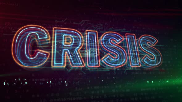 Crisis abstract loopable
