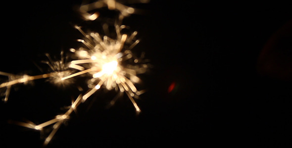 Blurry Fire Sparkler II