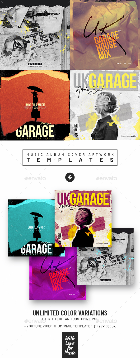 Bandcamp Graphics, Designs & Templates GraphicRiver