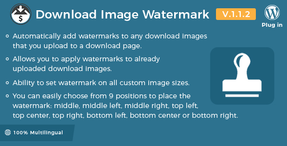 Easy Digital Downloads - Download Image Watermark