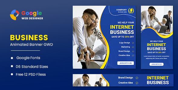 Marketing Animated Banner GWD