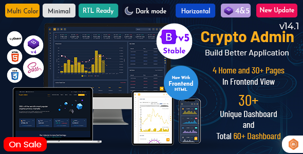Administrator Crypto - Responsive Cryptocurrency HTML Templates + Bitcoin Dashboards + ICO