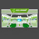 Exhibition Booth 3D Model - 8x8 mtr - 3DOcean Item for Sale