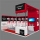 Exhibition Booth 3D Model - 5x4 mtr - 3DOcean Item for Sale