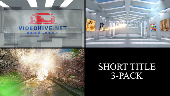 3 Short Titles Pack