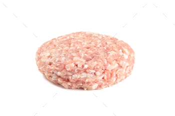 Tasty minced meat isolated on white background / Photodune, Misc