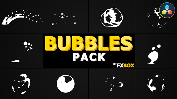 Flash FX Bubbles Elements | DaVinci Resolve
