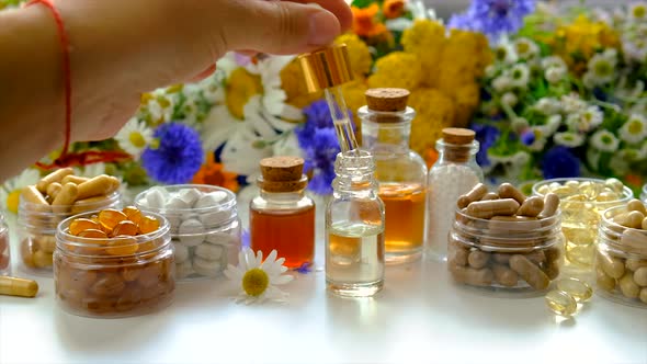 Homeopathy and Dietary Supplements with Medicinal Herbs