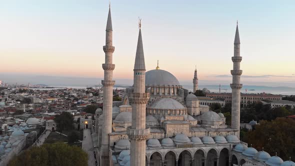 Suleymaniye Mosque in the Istanbul