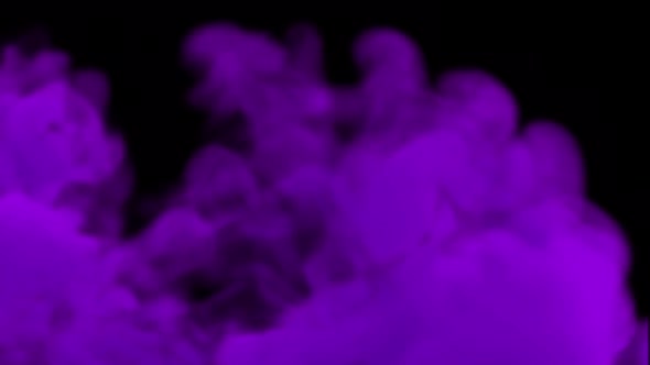 Purple Smoke Moving 4K 2