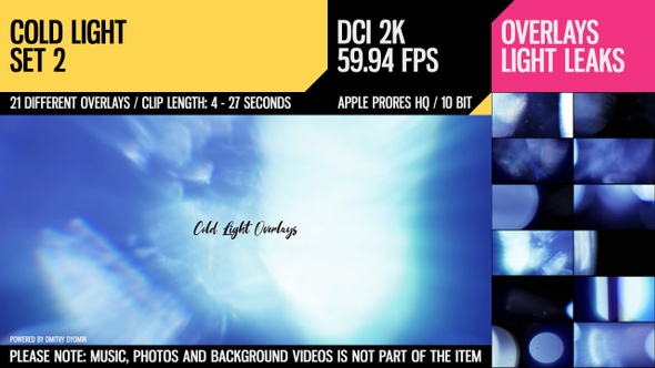 Cold Light Overlays (2K Set 2)