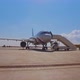 Airport Life Plane in Aerodrome Service and Refueling Steadicam Shot - VideoHive Item for Sale