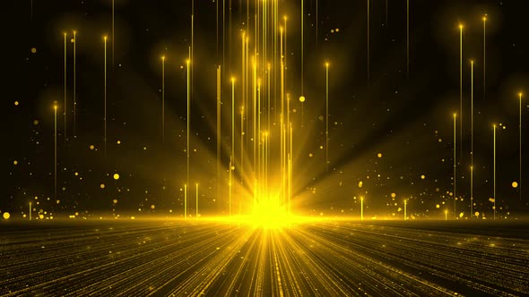 Rising Golden Particles