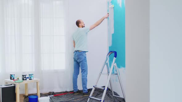 Painting Apartment Wall