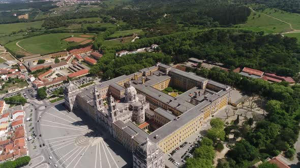 Convent of Mafra Aerial View