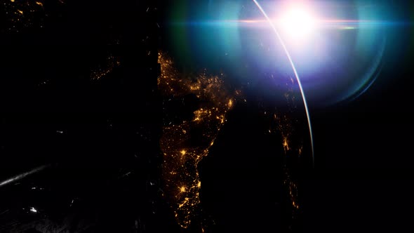 Planet Earth Seen From the ISS alt