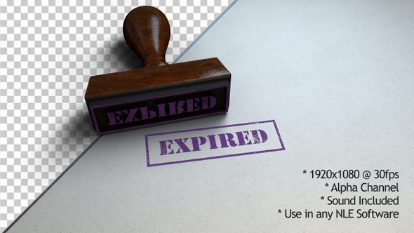 Expired Stamp