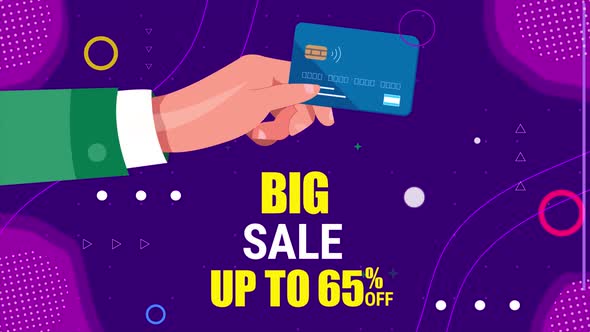 Big Sale Up To 65% Off Background
