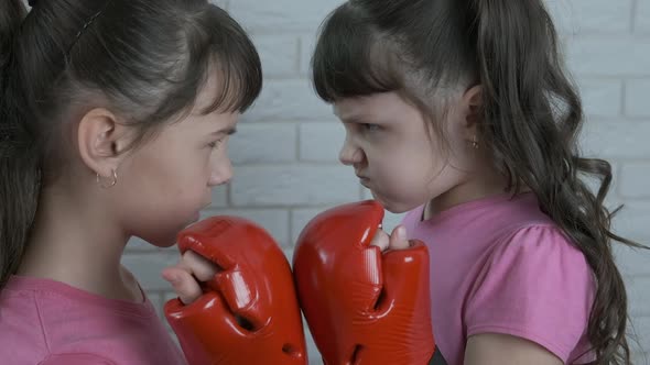 Boxing Child Competition.