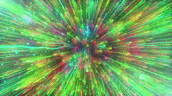 Colorful Fireworks Particles V12