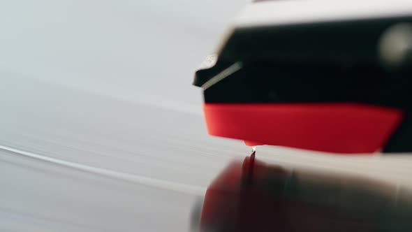 Vinyl Record Closeup