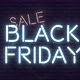 Black Friday sale neon sign banner - VideoHive Item for Sale