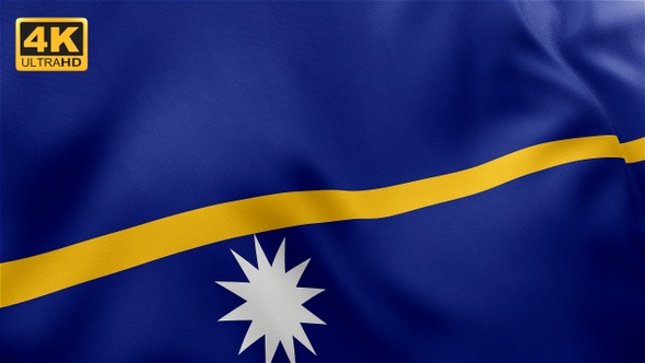 Nauru Flag - 4K